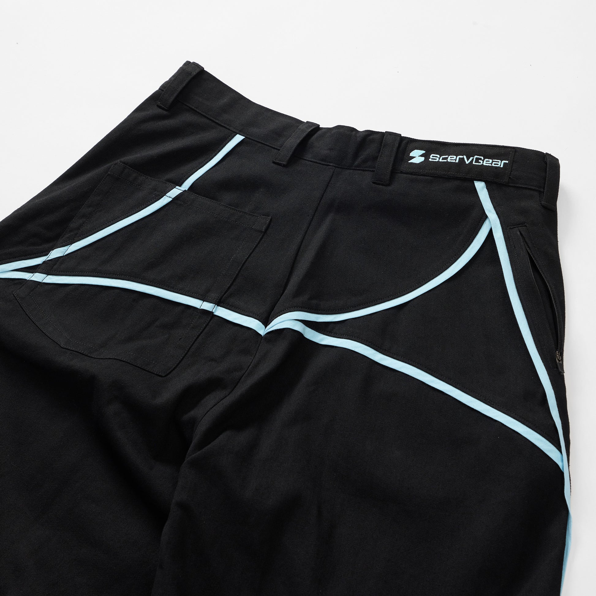 Top back view of pants