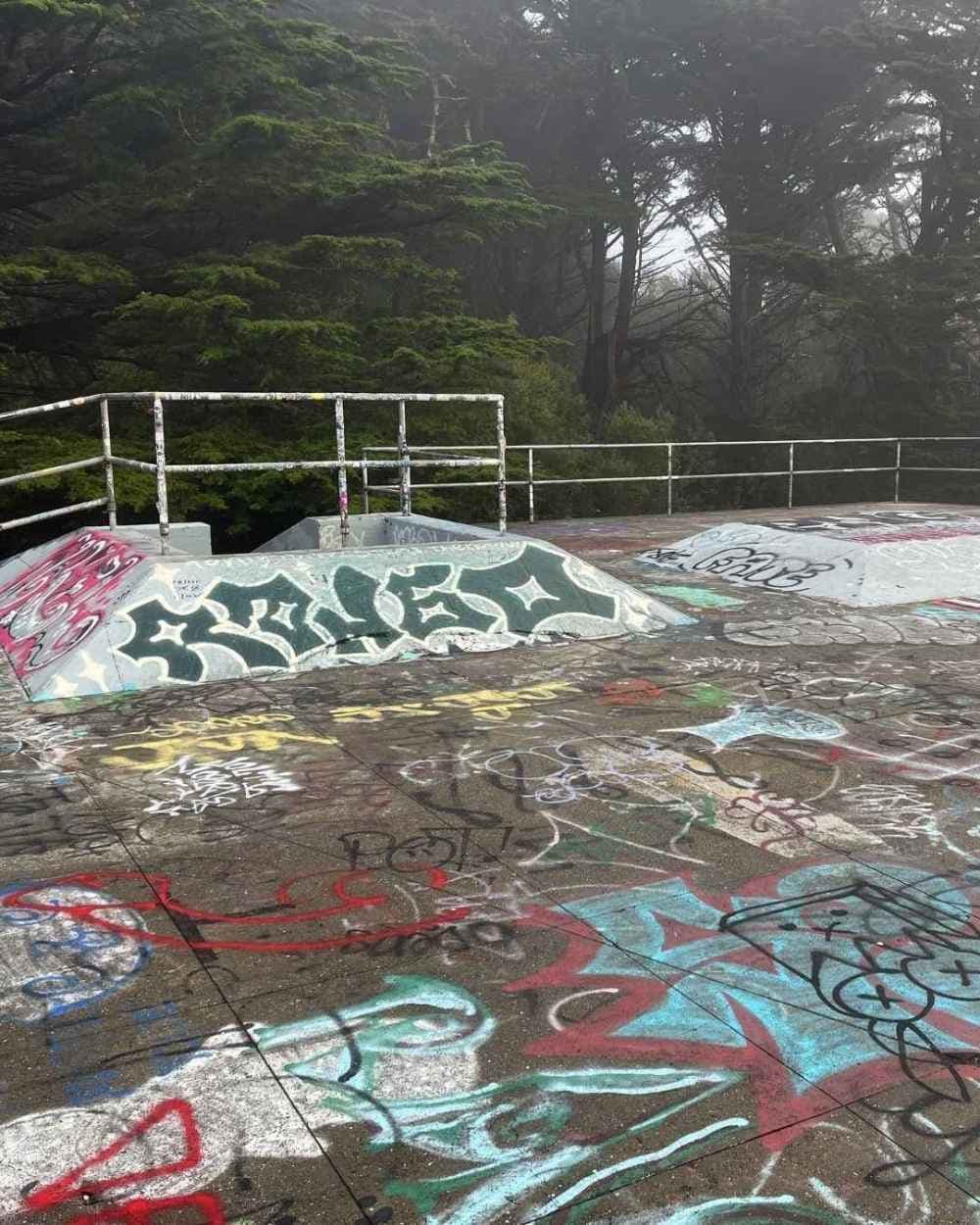 Skate park.